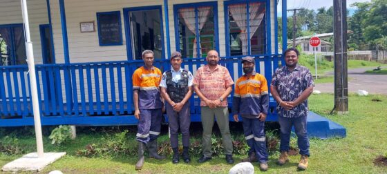 Lautoka City Council’s Garden Team Enhances Adam Street Police Post